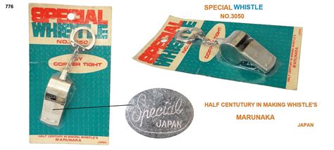 vintage marunaka metal special whistle box of 12|Whistle 12 pieces Model number Retro toy Marunaka .